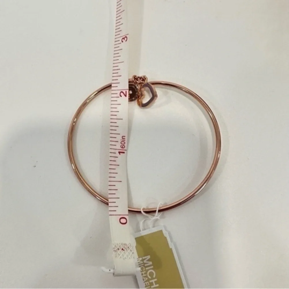 Michael Kors Rose Gold Tone Bangle Bracelet